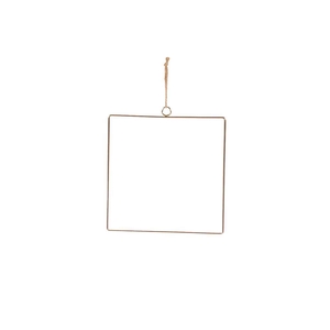 Square 20cm Metal Small Sb Gold