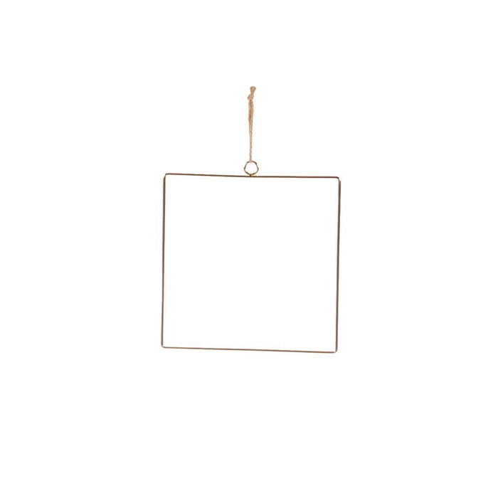<h4>Square 20cm Metal Small Sb Gold</h4>