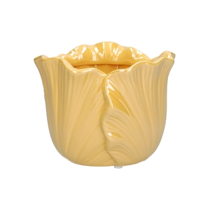 DF03-740101037 - Pot Blush d13.9xh10.9 yellow