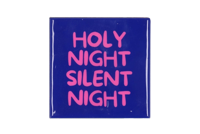 Tile Holy Night Silent Night 10x10x1cm Nm