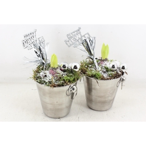 arr4 Hyacint JS - Zink emmer kerstbal