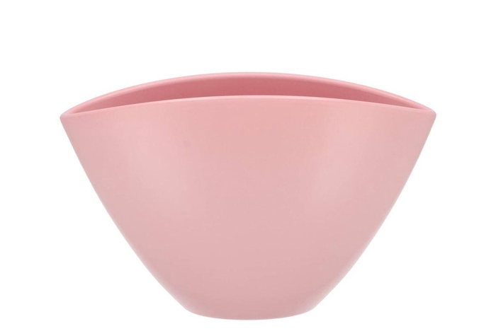 <h4>Ceramic Pink Silver Pot Orchid 28x17cm Nm</h4>