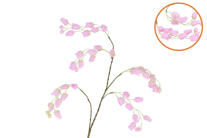 Silk Bellflower Purple 88cm