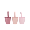 Zinc Summer Pink Mix Bucket Hanging Ass 14x13x10cm Nm