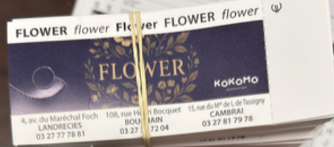 <h4>Étiquettes prix par 300 flower</h4>