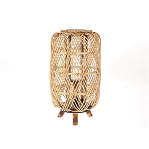 LANTERN CROCIA L16W16H44D25 naturel