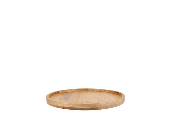 <h4>Mumbai Mango Wooden Tray Round Edge 25x25x3cm</h4>