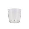 Glass Pot Conical Heavy D13xh12cm