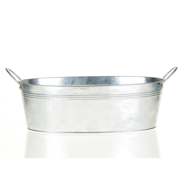 <h4>Planter zinc Parkin oval+ears 25x13xh10</h4>