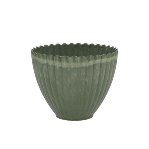 Melamine Lisa Green Pot 13x10x12cm
