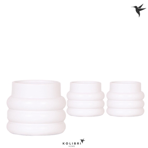 Kolibri Home Bubble pot white