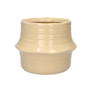 DF03-666831347 - Pot Valino d13.5/17.3xh13.4 taupe