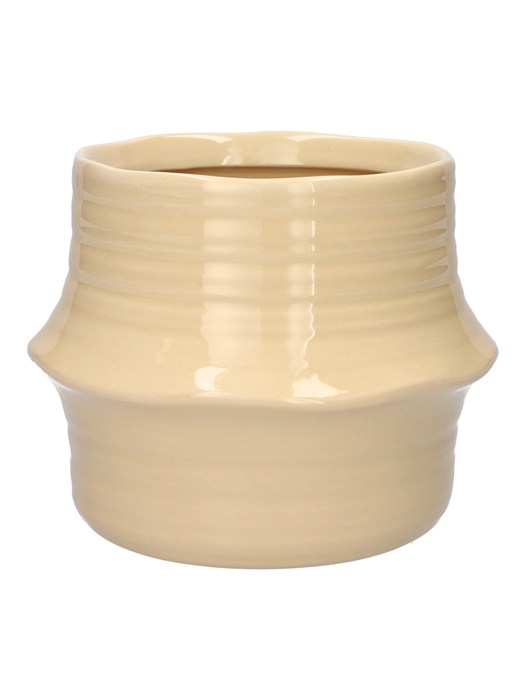 <h4>DF03-666831347 - Pot Valino d13.5/17.3xh13.4 taupe</h4>