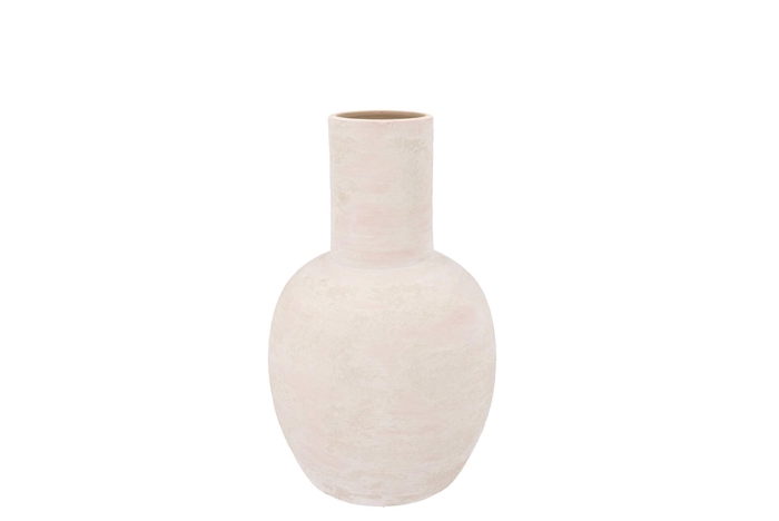 Romy Ecru Vase 19x25cm