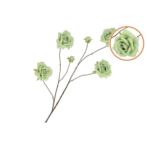 Silk Roses Wild Green 126cm Nm