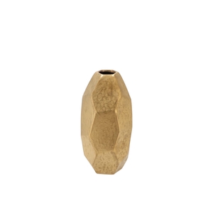 Jada Gold Rock Vase 15x30cm