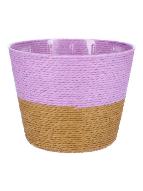 <h4>DF06-590526675 - Basket Riley Duo d19xh16 lilac/l.brown</h4>