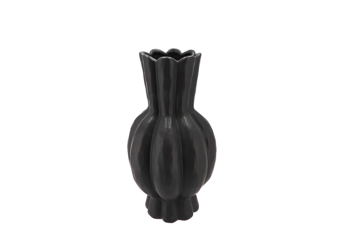 Garlic Black High Vase 17x30cm