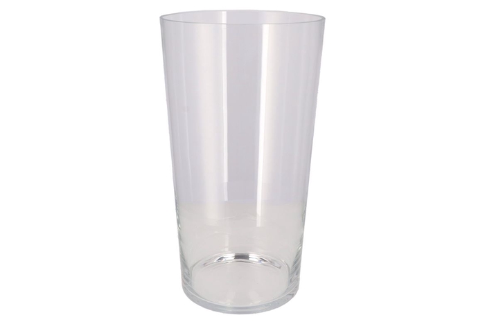 <h4>Glas Vase Conical Coldcut 25x45cm</h4>