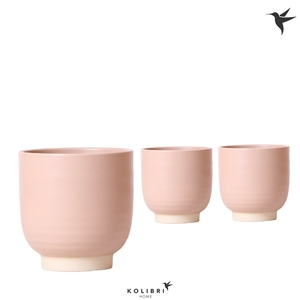 Kolibri Home Glazed pot sand 12 cm