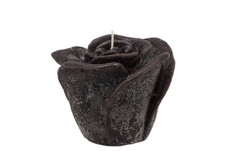 <h4>Candle Roos Black 8x7cm Nm</h4>