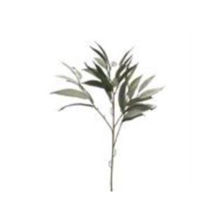 Mango leaf spray dusty green 76cm