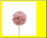 <h4>Stick Ball Fluffy Ø6 Old Pink</h4>