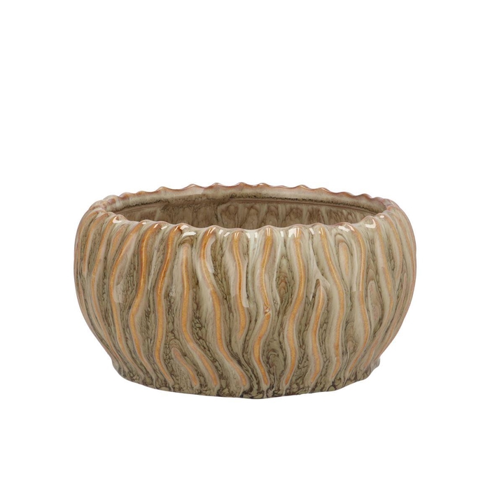 <h4>Finn Scottish Green Structure Bowl 21x21x10cm Nm</h4>