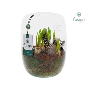 Green Bottle Isabella Large met Pasen arrangement