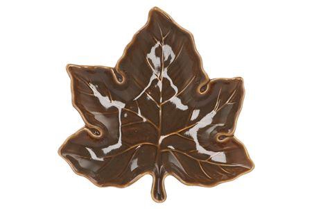 <h4>Leaf Maple Plate Olive 24x24x4cm Nm</h4>