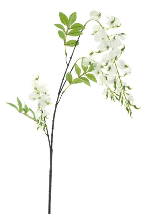 <h4>Wisteria spray white 92cm</h4>