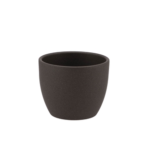 Ceramic Pot Dark Grey 7cm