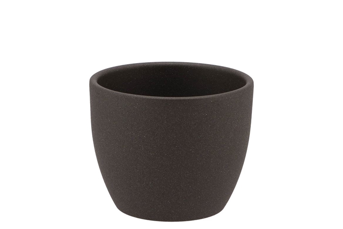 <h4>Ceramic Dark Grey Pot 7cm</h4>
