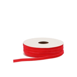 Ribbon Velvety 13 Coral 20mx6mm