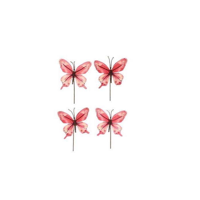 <h4>Pick Butterfly 4 Pcs L15W10H3</h4>