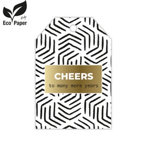 Labels Displ.Card GB Cheers 5*8cm x20