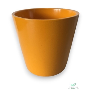 POT ROND AMBER D10 H9,5