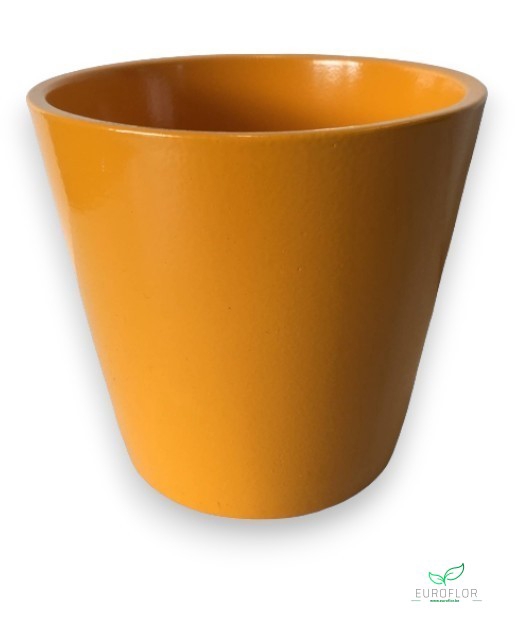 POT ROND AMBER D10 H9,5