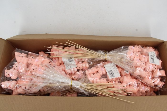 <h4>Stick Bear + Heart Pink</h4>