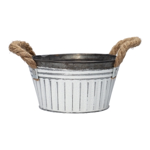 DF04-666776000 - Planter Zelta d15xh8 white