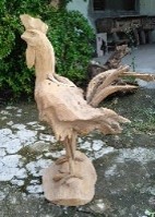 Rooster Teak Ayam L35W30H65