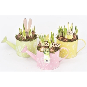 Zink gieter decor mix 13cm