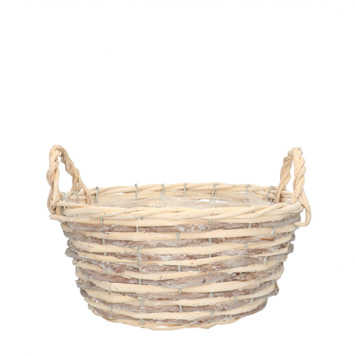Baskets Willow tray d25*12cm