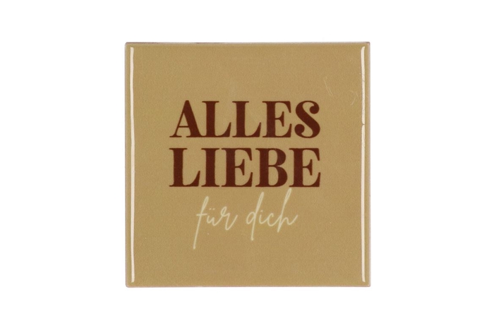 <h4>Tile Alles Liebe Beige 10x10x1cm</h4>