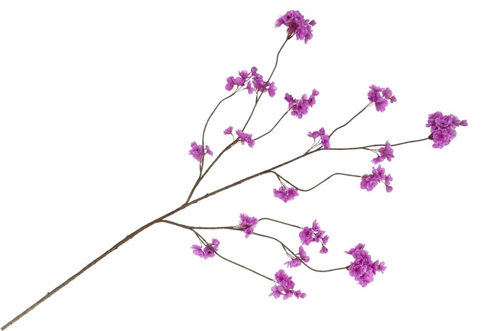 <h4>Silk Cherry Blossom Dark Purple 126cm</h4>