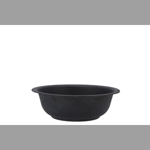 Zinc Basic Black Bowl 24x9cm Nm
