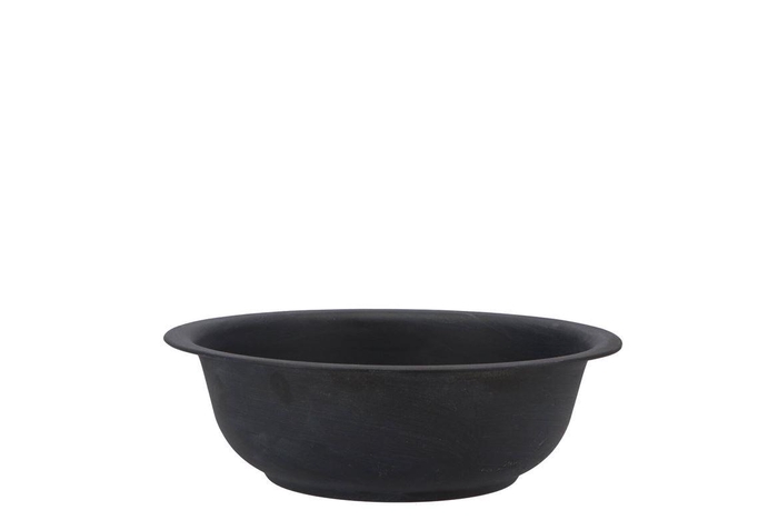 <h4>Zinc Basic Black Bowl 24x9cm Nm</h4>