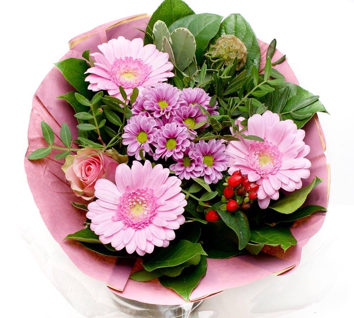 <h4>Boeket 1815 papier roze</h4>