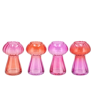 Nova Fuchsia Vase Mushroom Structure Tricolor 11x1