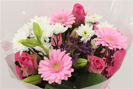 <h4>Boeket 3 Roos 3 Germini Roze</h4>